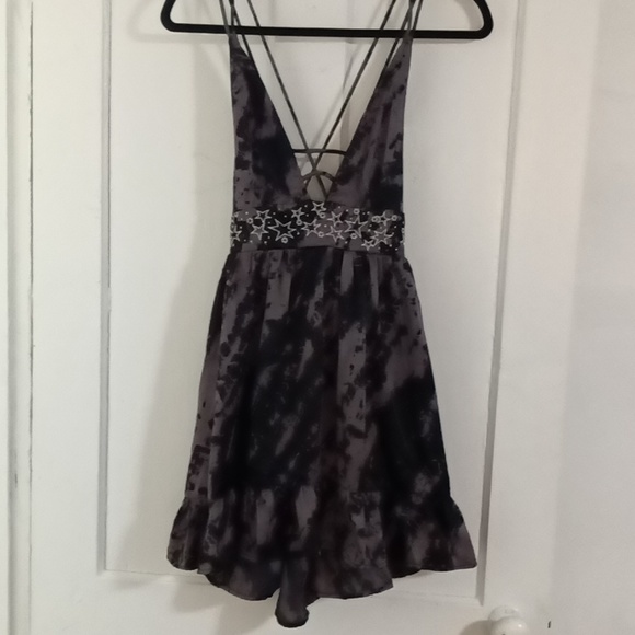 Urban Outfitters Dresses & Skirts - Urban Outfitters XS✨ BLK Motif ✨ Dress with Stars & Sky Tie Dyed